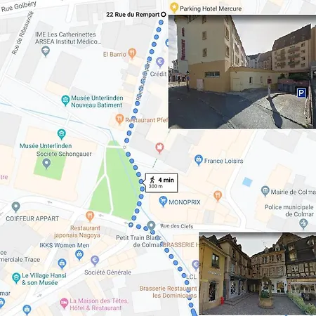 Apartamento Sous Les Tilleuls Parking Hypercentre 4-6 Personnes *